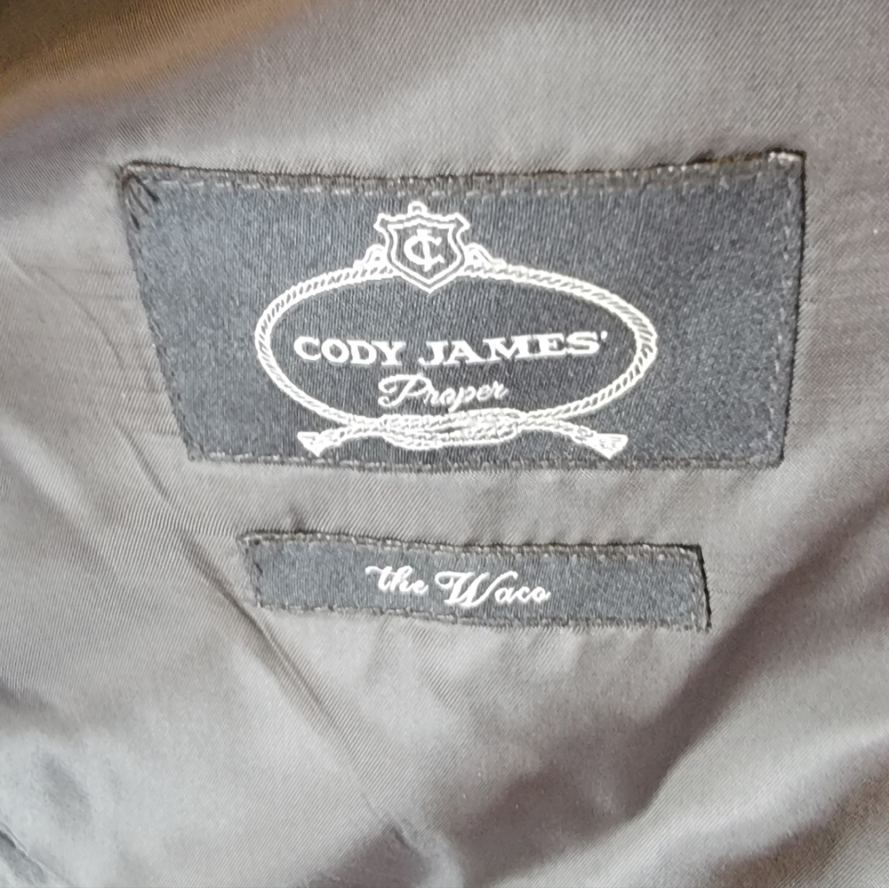 Men's Cody James Black and Gray Western Blazer SZ 42 - Picture 4 of 7